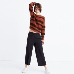 Madewell Raymond Pull-on Trousers in Black size small, new without tags